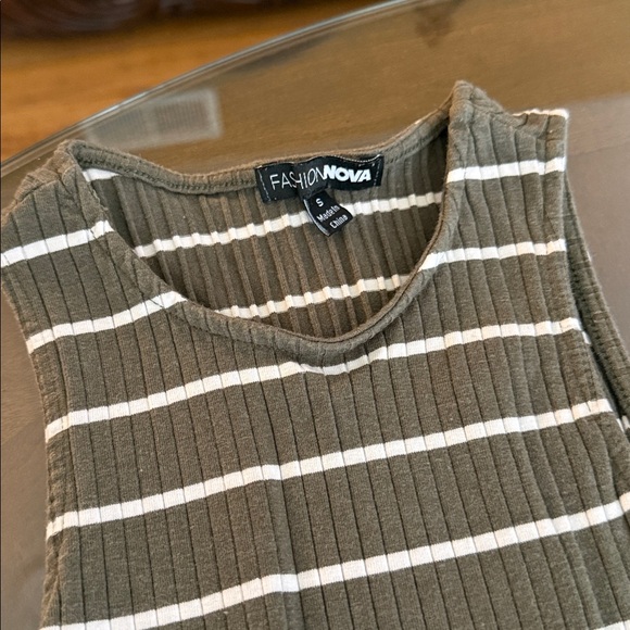 Striped Sleeveless Maxi Dresses TWO - Picture 2 of 3